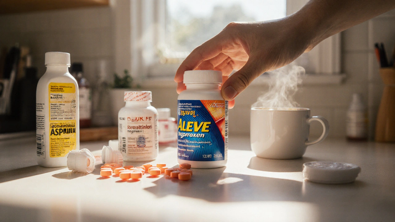 Aleve (Naproxen) vs. Top Over‑the‑Counter Pain Relievers: A Full Comparison