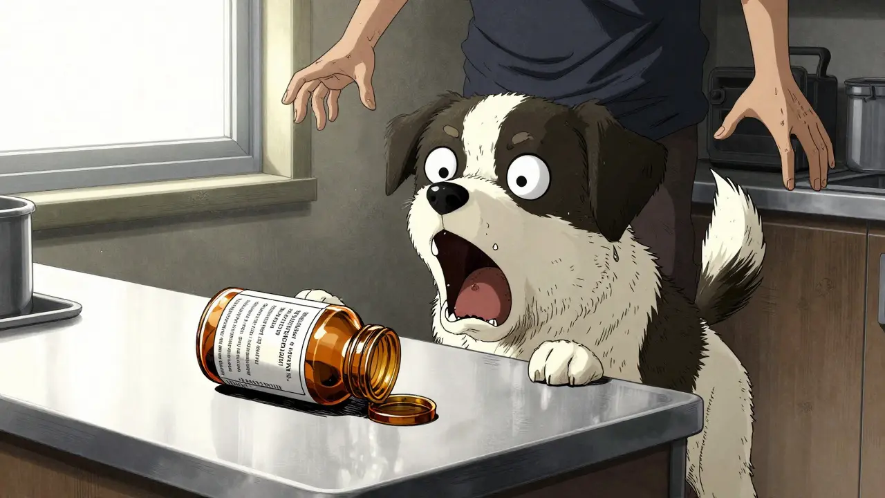 How to Recognize Overdose in Pets from Human Medications