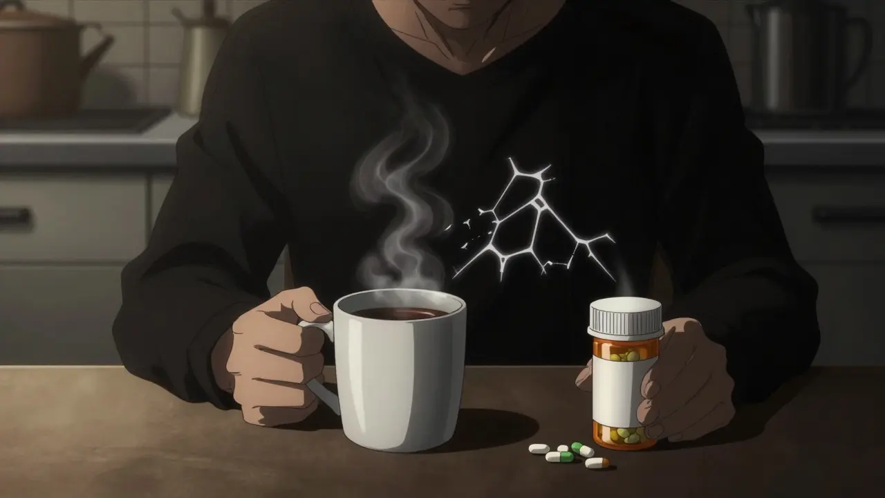 Caffeine and Medications: How Coffee Can Amplify Side Effects and Reduce Drug Efficacy